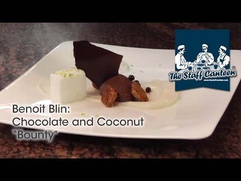 Two Michelin starred pastry chef Benoit Blin creates a chocolate