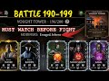Vought Tower Hard Battles 190 199 Fight Reward MK Mobile