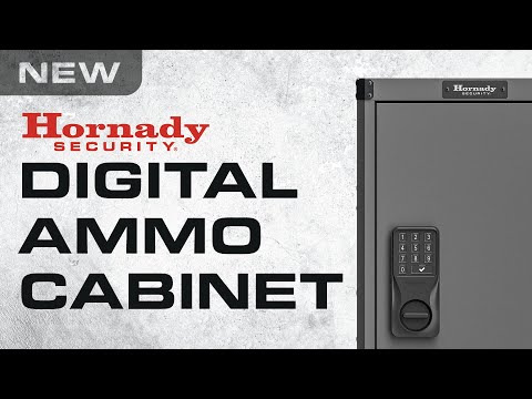 Digital Ammo Cabinet from Hornady Security