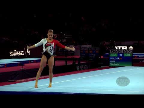 SEITZ Elisabeth (GER) - 2019 Artistic Worlds, Stuttgart (GER) - Qualifications Floor Exercise