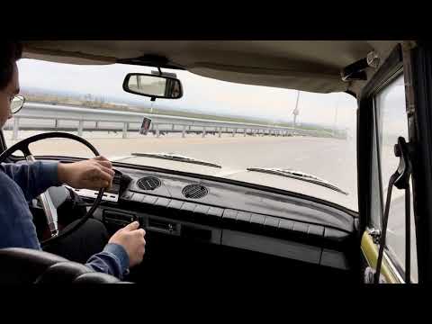 Fiat 124 Berlina Accelerating