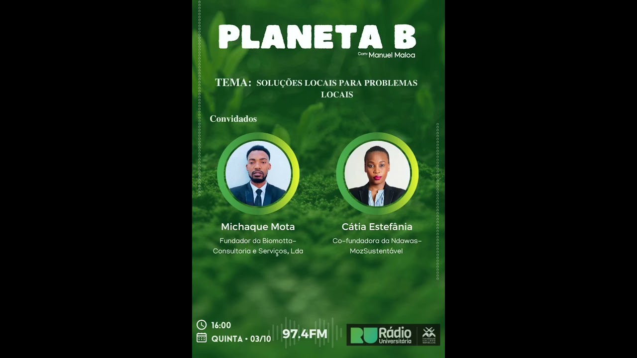 PLANETA B - Soluções locais para problemas locais