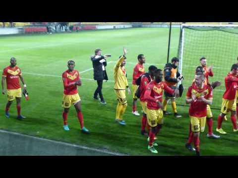 [CFA2] Le Mans FC - Maccabi Paris UJA : 1 - 0 : Communion entre les joueurs et le Virage Sud Le Mans