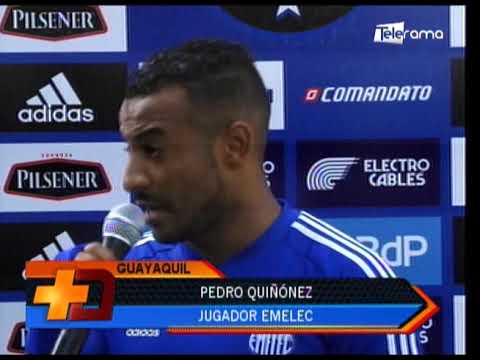 Emelec define equipo para juego con Deportivo Lara