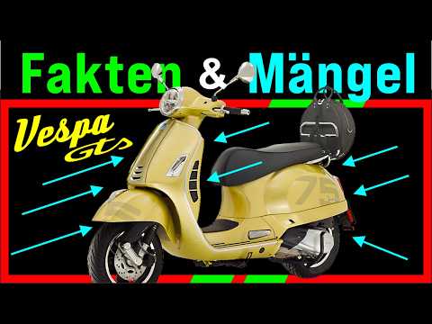 4 years of Vespa GTS 300 hpe = many defects