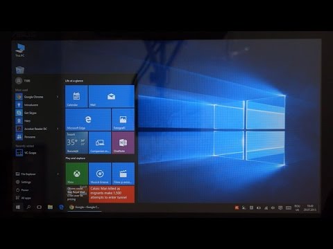 Windows 10 Pro "Final" (build 10240) on ASUS T100TA - impressions after first 10 days