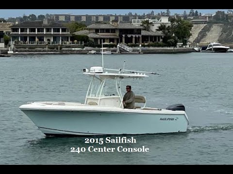 Sailfish 240 CC video