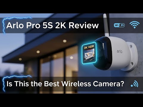 Arlo Pro 5S 2K Review 2025 | Best Wireless Security Camera for Home Security?