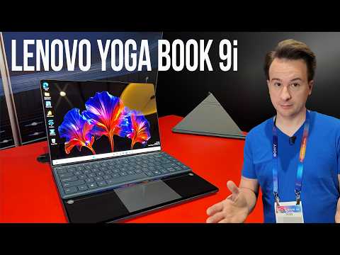 Hands-on with the Lenovo Yoga Book 9i: A Dual-Screen Powerhouse #ces2025