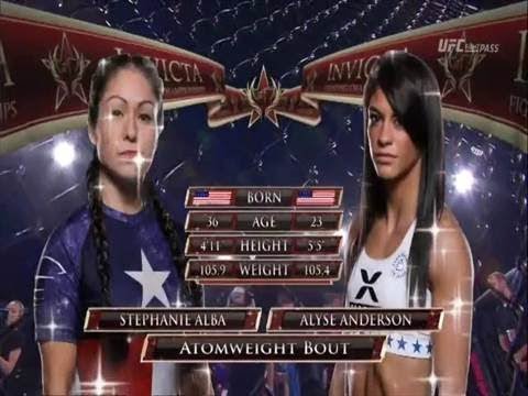 Invicta 30: Alyse Anderson vs. Stephanie Alba Review and Analysis