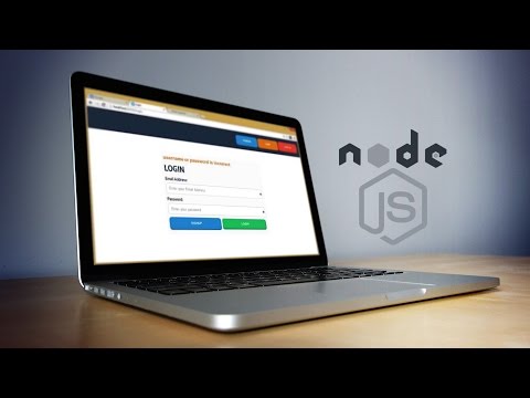 Learn To Build A User Login System Using NodeJS - Intro