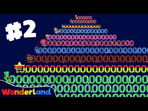 Wonderland: BIG NUMBERS from 1 Million to Decillion