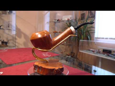 Pipa radica e avorio rhodesian freehand - www.paronellipipe.it