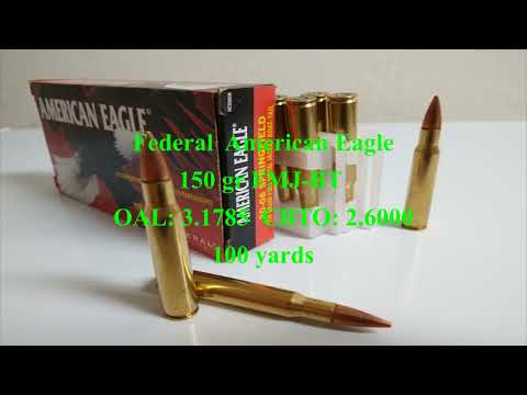 Winchester XPR .30-06: factory-ammo testing 10/8/22: 100 yards - scope-swap from CA-MPR test1