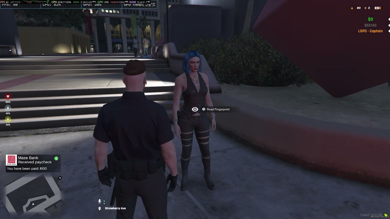 Fingerprint System - GTA V Script on Forge Mods