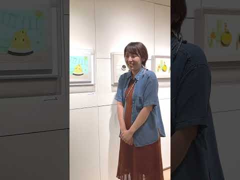 日本文学科 日本画・七宝焼作家の菊地貴子さんの個展に行ってきました！