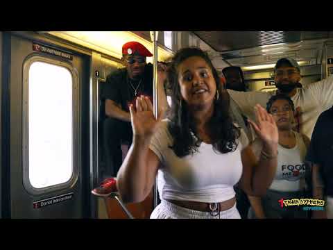 The Infinity B 1Train Cypher Performance | Rapping over Busta Rhymes Beat