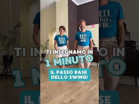 Impara il passo base dello #swing in un minuto ☺️