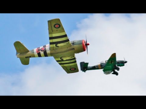 TJD RC MODELS WARBIRDS DISPLAY TEAM - WESTON PARK INTERNATIONAL RC MODEL AIRCRAFT SHOW - 2016