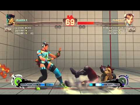Ultra Street Fighter IV battle: M. Bison vs Chun-L