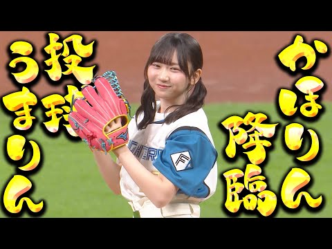 2024/06/28 【のんびり北から】藤嶌果歩さんの始球式【投球うまりん降臨】 のサムネイル