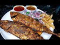 Juicy Cameroonian Roasted Fish | Oven Grilled Mackerel | Cameroonian Burning Fish