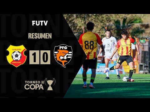 Resumen: Herediano 1-0 Puntarenas / Cuartos de Final Ida / Torneo de Copa