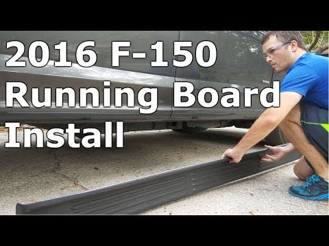 2016 Ford F-150 - Ionic Factory Style Running Board Install