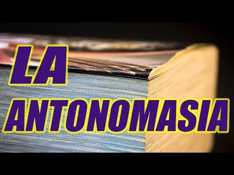 LA ANTONOMASIA (FIGURA LITERARIA) (BIEN EXPLICADA CON EJEMPLOS) - WILSON TE ENSEÑA
