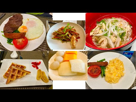 Du Lịch VN 8-Ăn Sáng Dạng Buffet ở Khác Sạn 5 Sao Sherwood Suites Sài Gòn-Café da manhã @hotel 5 estrelas