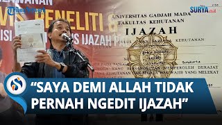 Soal Kasus Ijazah Jokowi, Roy Suryo: Saya Demi Allah Tidak Pernah Mengedit Ijazah