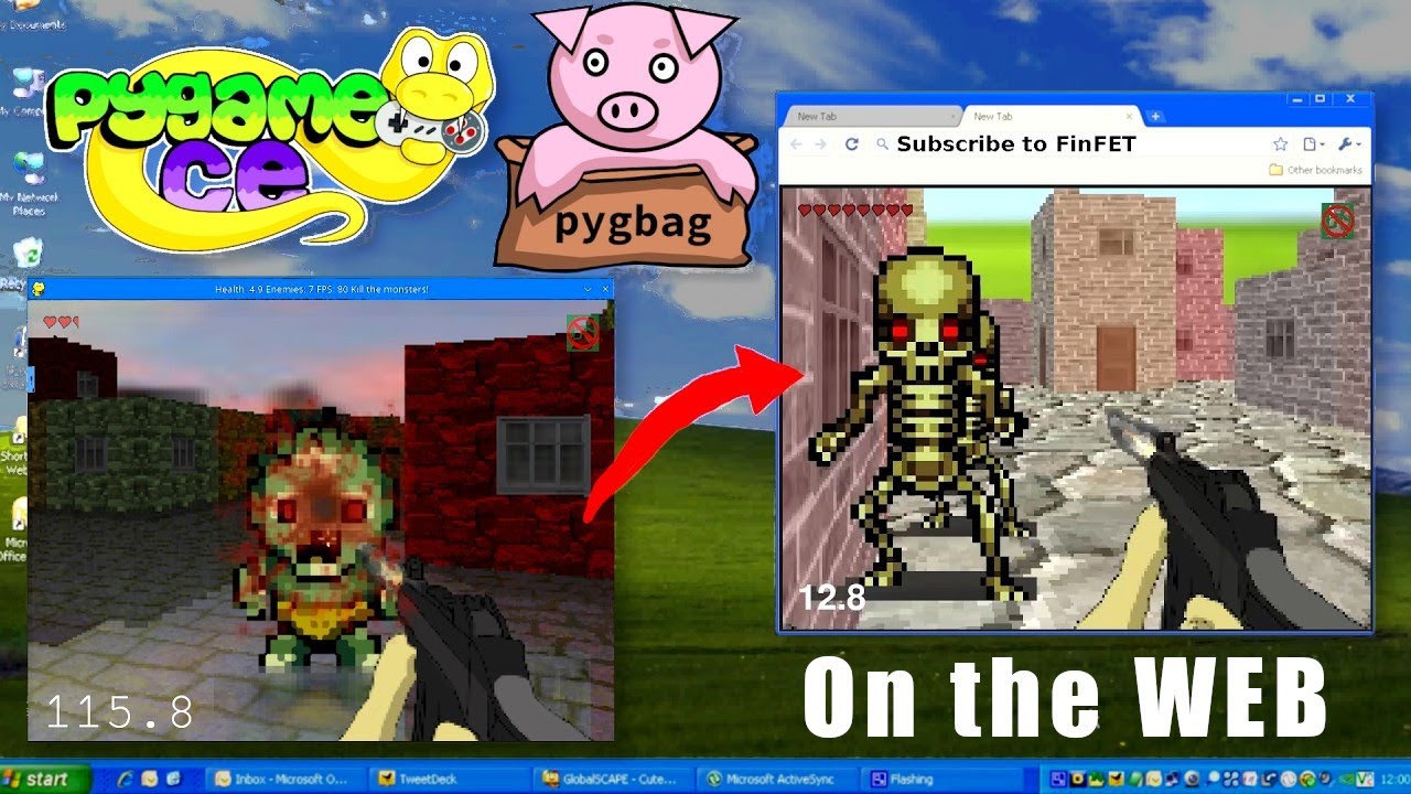 How to convert Pygame Games for the Web with Pygbag - Python Gamedev