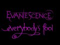Evanescence-Everybody's Fool Lyrics (Anywhere ...