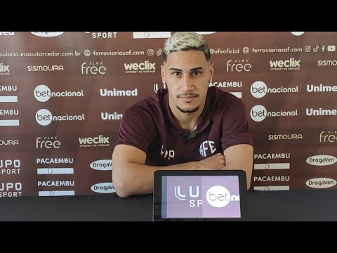 Coletiva AO VIVO com o atacante Júlio Vitor - 12/05/2023!