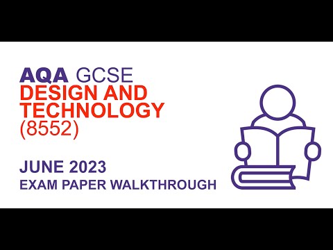 June 2023 - AQA GCSE Design & Technology Exam Paper Walkthrough
