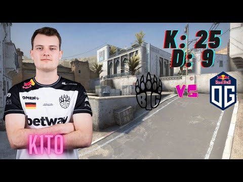 MVP CSGO POV: BIG k1to (25/9) vs OG (de_dust2) @ IEM Cologne 2021 Play-In - 6th of July 2021