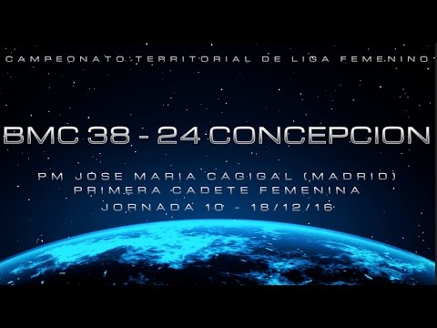Jornada 10 - 1CF BMC 38 -  24 CONCEPCION (18-12-16) 4K UHD