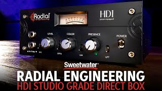 Video thumbnail for Radial HDI Studio Grade Direct Box Demo by Sweetwater