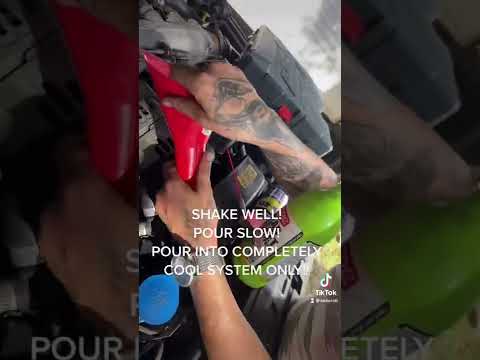 How to seal your headgasket and keep driving your car!! 70$