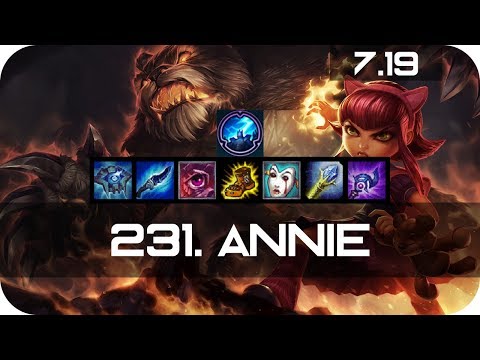 Annie Support vs Janna Season 7 s7 Patch 7.19 2017 Gameplay Guide Build Normals
