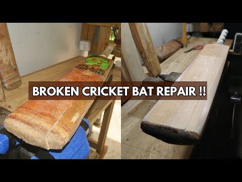 BROKEN CRICKET BAT!! REPAIR , IS THIS POSSIBLE