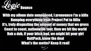 Logic - Bounce Lyrics