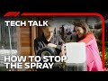 How to Stop an F1 Car Spraying in the Rain | Tech Talk | Crypto.com