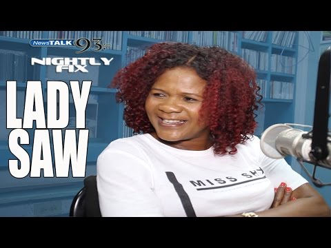 Lady Saw talks Beef w/ Spice, why she hasn't become a Christian + removes wig live! @NightlyFix