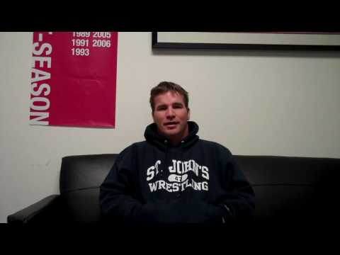 Interview w/SJU Head Wrestling Coach Brandon Novak - 2010 Augsburg Preview