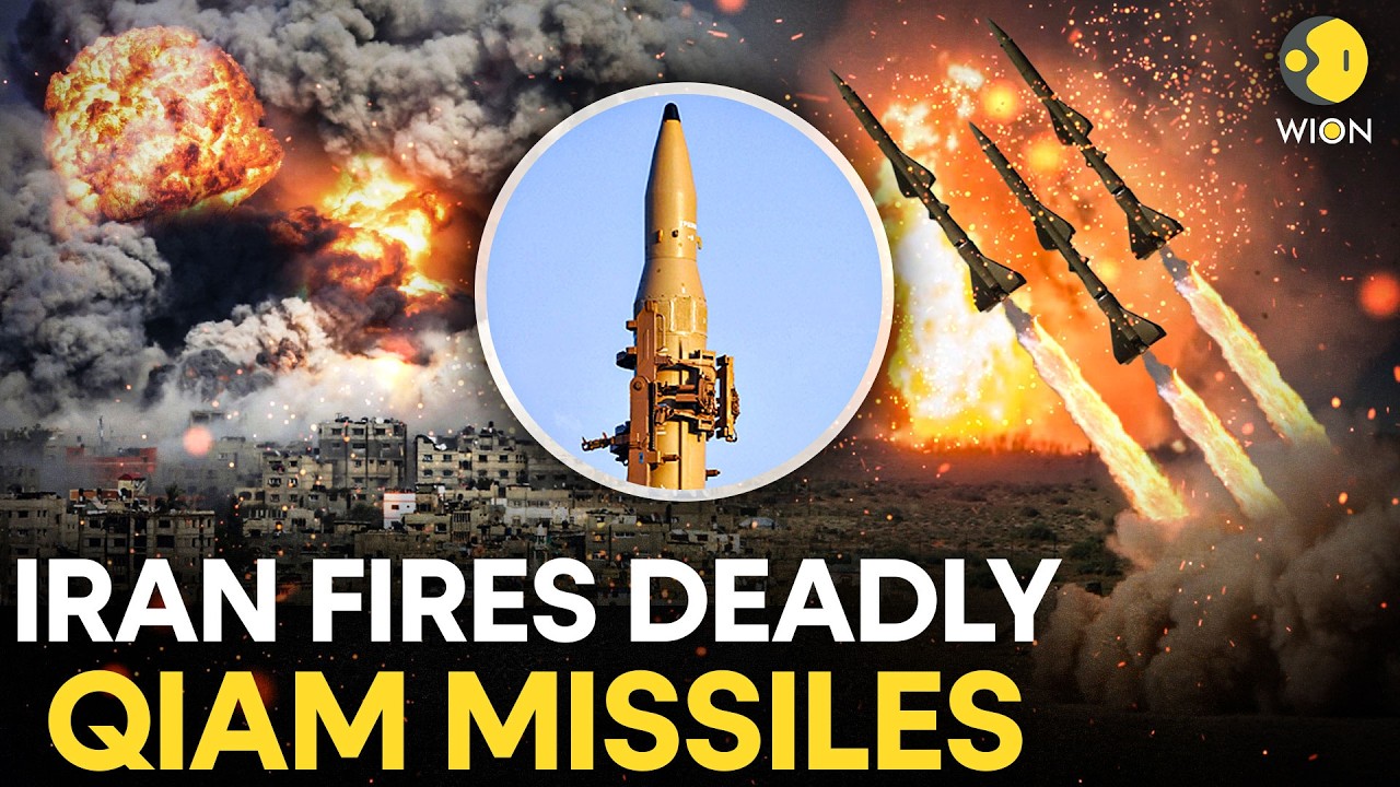 Israel-Iran War LIVE: Tehran Fires Deadly New Qiam Missiles Towards Israeli Targets | WION Live
