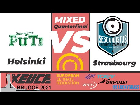 xEUCF 2021 Field 3 - PuTi (FIN) vs. Sesquidistus (FRA) - Mixed Quarterfinals