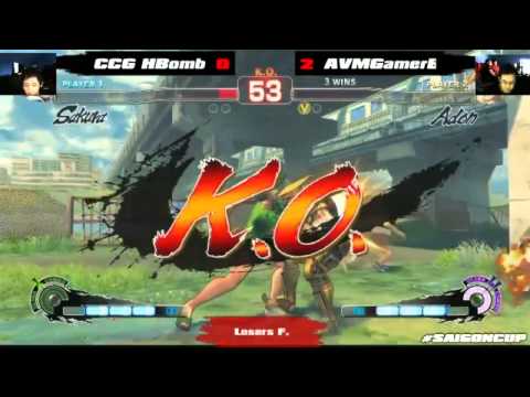 Saigon Cup 2014 - Losers final, Sakura (Humanbomb) vs Adon (GamerBee)