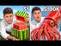 1 Vs 100 000 Rare Food