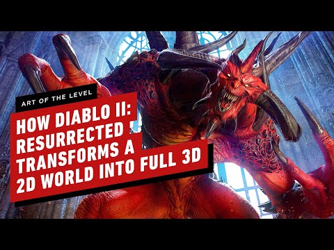 Diablo II Resurrected - Overcoming the Insane Hurdles of Making a 2D Game... 3D | Art of the Level